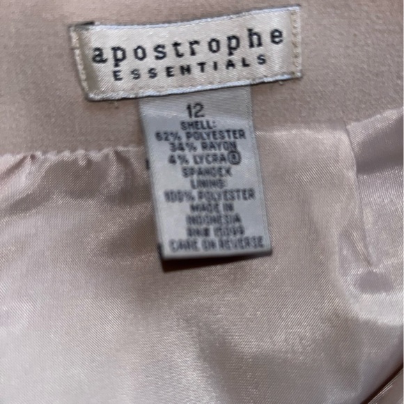 EUC Floor length pencil skirt, fully lined back invisible zipper, & kick slit - Picture 5 of 7